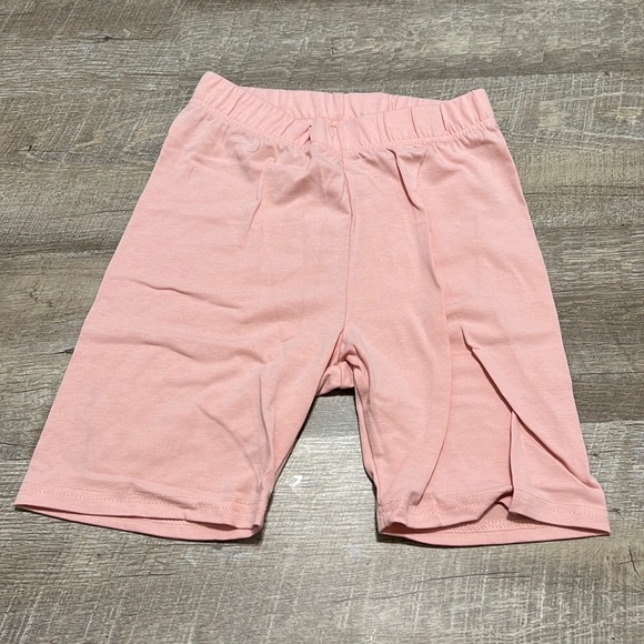 Pants - Pink Biker Shorts